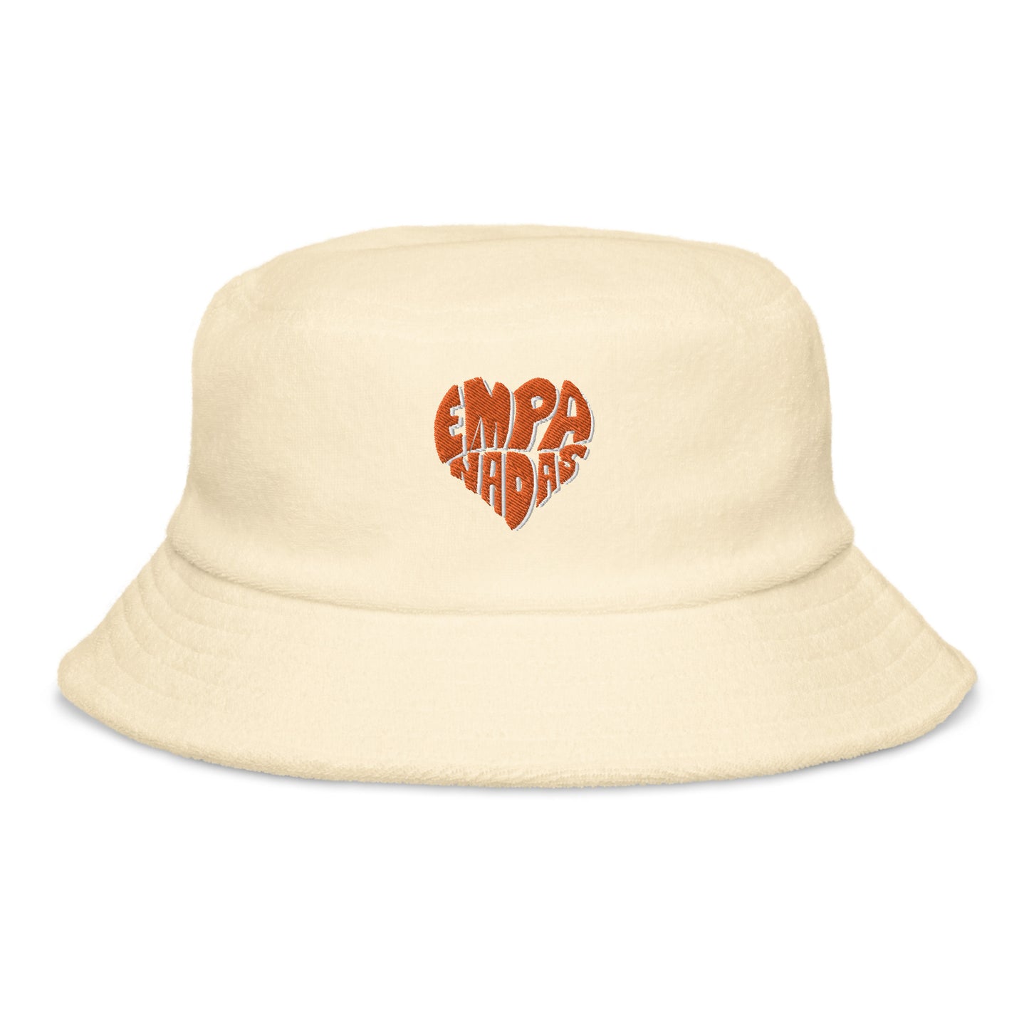 Emp Unstructured terry cloth bucket hat