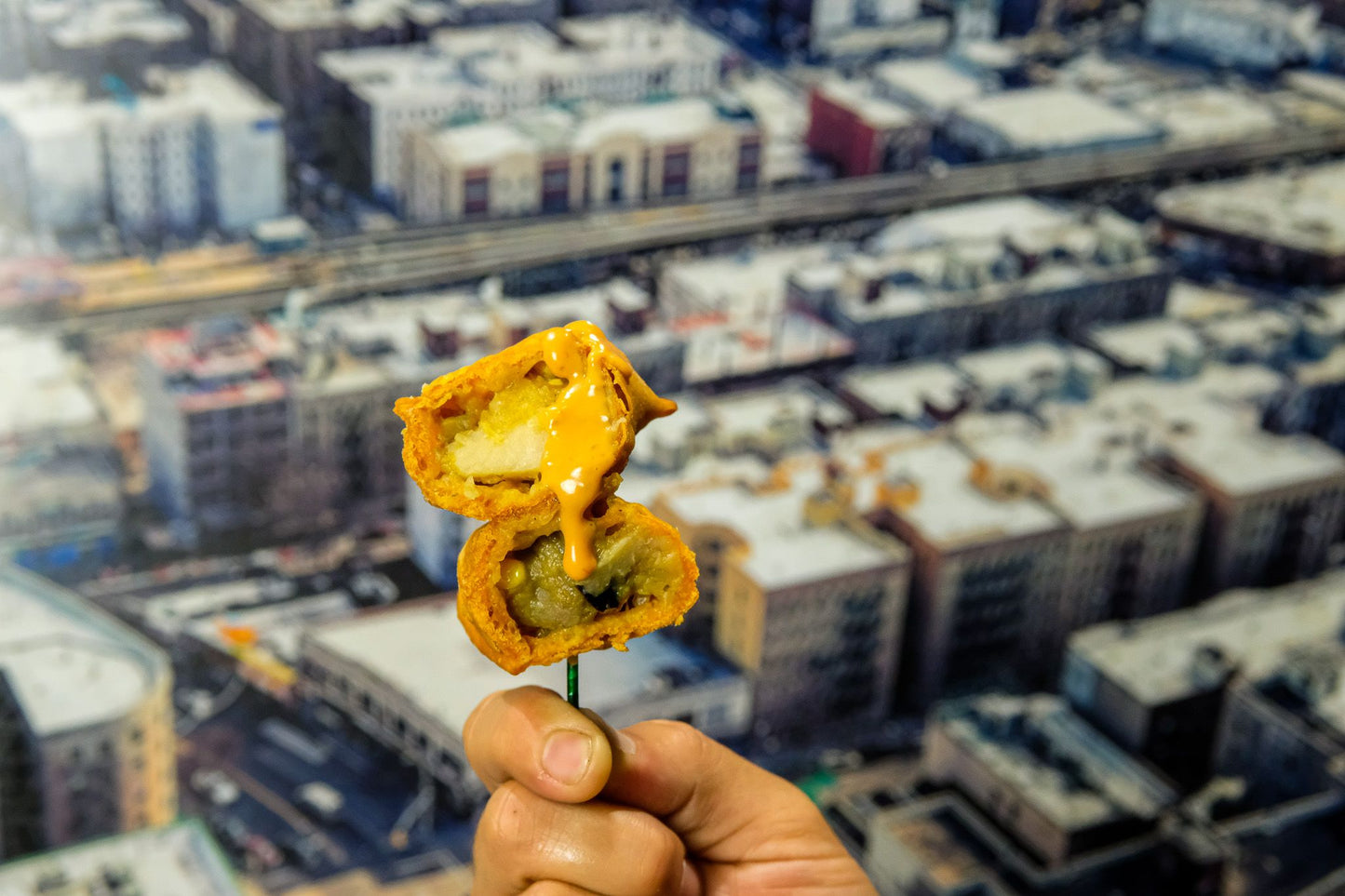 Vegan Sancocho empanada